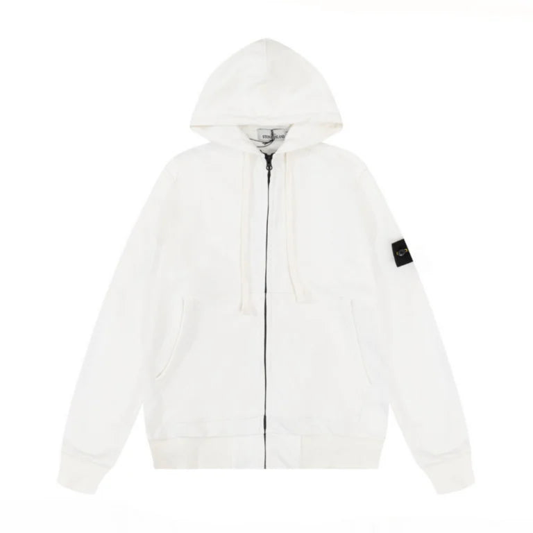 Stone Hooded Jacket